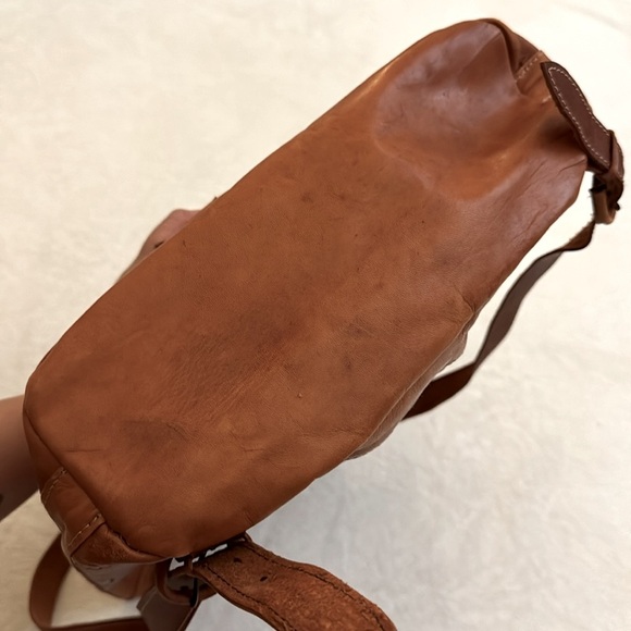 Vintage Handmade Leather Backpack - Picture 8 of 13